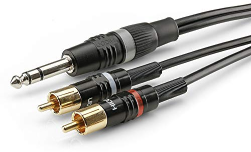 Sommer Cable Basic+ Hicon HBP-6SC2-0150 - Cavo audio jack jack jack da 6,3 mm