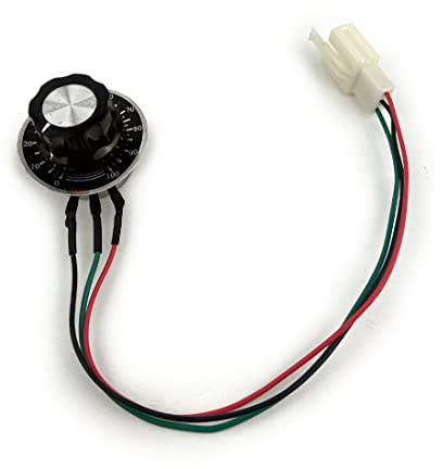L-faster Personalizzato Potenziometro Pulsante acceleratore Manopola Rotary Speed Accelerator per Carretto Elettrico Beerbike Sedia a rotelle