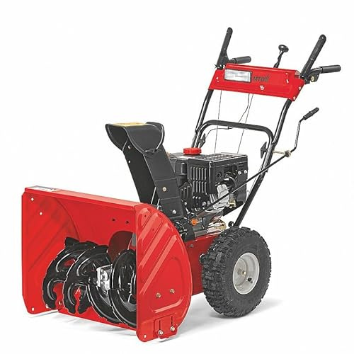 MTD - SMART ME 61 Schneefräse, rot, 61 cm, Seilzug & E-Start 230 V