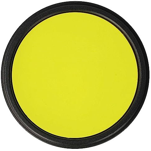 vhbw Universal Farbfilter gelb für Kamera Objektive mit 52mm Filtergewinde - Gelbfilter