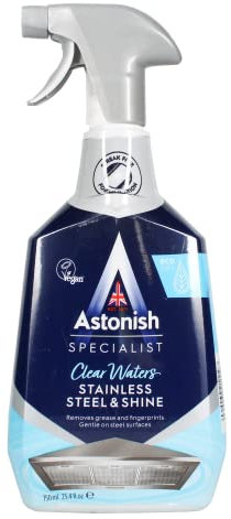 Astonish Edelstahl-Reiniger mit Drücker 750 ml