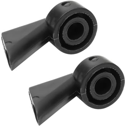 Adunsiaoto 2 Pieces Nylon Easy Use Large Coverage Car Rear Windshield Wiper Cleaning Nozzle, Rear Wiper Washer Nozzle Spray Jet, Window Windshield Replacement Part Number 8K9955985A