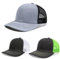 HAPEE 2er/3er-Pack Baseballkappen für Herren, Trucker, Klassische Snapback-Kappe mit Farbblockierung (DE/NL/SE/PL, Alphanumerisch, Einheitsgröße, D-3P02)