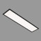 BRILONER - LED Panel, LED Deckenleuchte, Deckenlampe 22 Watt, 2.300 Lumen, 4.000 Kelvin, Weiß-Schwarz, 1.000x250x60mm (LxBxH), 7067-015