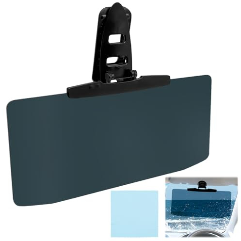 Mritrit Rallonge universelle de pare-soleil de voiture anti-éblouissement pour siège conducteur et passager - Pare-soleil pour pare-brise de voitures, SUV, camions
