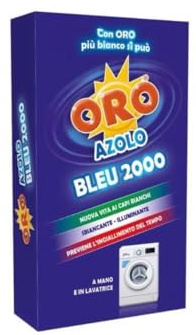 Desirkem ORO Azolo Bleu 2000, Sbiancante e Illuminante per Bucato, per Capi Bianchi, 250g