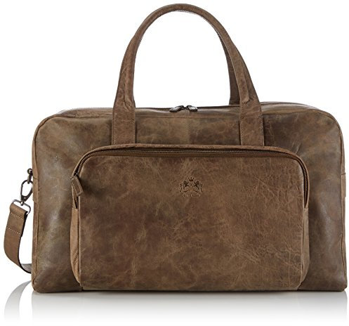Otto Kern Weekender Raja 23 Unisex-Erwachsene Reisetaschen 52x27x27 cm (B x H x T), Braun(Brown)
