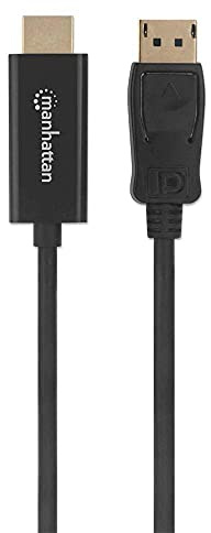 Manhattan 152679 ADAPTADOR DE Cable DE VÍDEO 1,8 M DISPLAYPORT HDMI Negro