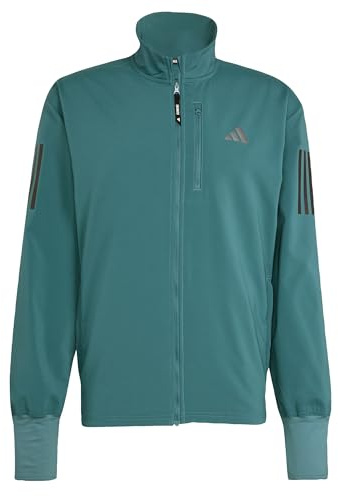 adidas Men's Own the Run Winterized Jacket, Preloved Teal, M