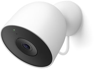 Google Nest Cam Outdoor (Wired, 2nd Gen) - Security Camera - 2025 - Snow