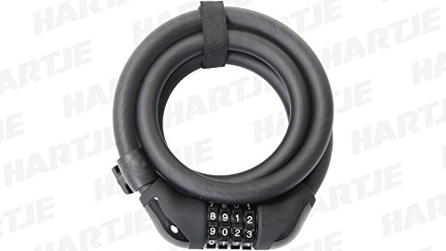 Contec spiral cable lock PowerLoc ø 15 mm, security level: 7