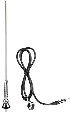 Bilantenn, Fydun antenn 18,5 universal bil takMudguard radio AM/FM antenn 180 ° svängbar axelantenn med förstklassig mottagningskvalitet