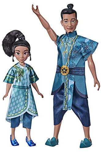 Raya and The Last Dragon Young Raya and Chief Benja Exclusive Figure