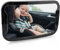 Miroir Voiture Bébé,100% Incassable pour Siège Arrière,étroviseur Voiture Bébé,Miroir Voiture Bébé 360° Rotation Réglable,Miroir siège arrière de bébé,Installation Facile avec Sangles Ajustables