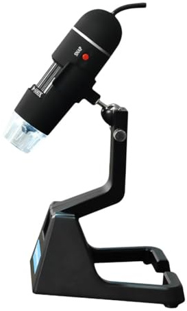 ARTIBETTER Microscopio Digitale USB Megapixel con LED Lente Ingrandimento Professionale Laboratorio Gioielli Riparazioni e Ispezioni Industriali
