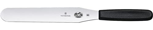 Victorinox Swiss Classic Spachtel zum Backen, Swiss Made, 31cm, Flexibel, Edelstahl, rostfrei, schwarz