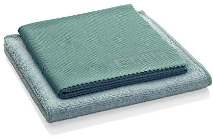 E-Cloth Kitchen Cleaning Kit, 1 Kitchen Microfibre Cleaning Cloth & 1 Polishing Cloth, 100 Wash Promise, 2 Cloth Set