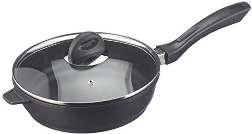 GSW 415248 Großraumpfanne Gourmet mit Deckel, 24 cm