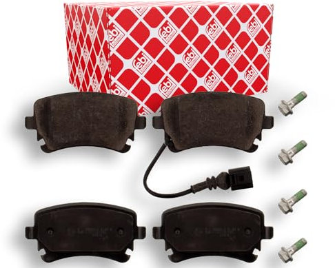 Febi bilstein 16860 juego de discos de freno, disco de freno