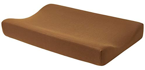 Meyco Baby Wickelauflagenbezug - Uni Camel - 50x70cm - Einzelpackung