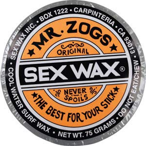 Sex Wax Original Assorted Colors Cool Water Surf Wax