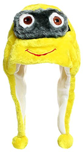 Glamexx24 Sombrero de Animal de Peluche para Disfraz de Carnaval, Gorra de Pingüino,Tigre, Cosplay para Niños