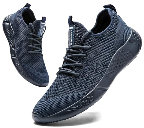 Mens Trainers Sneakers Gym Running Walking Shoes Sport Tennis,Blue,11.5 UK