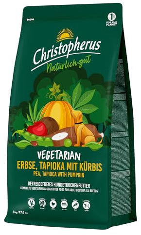 Christopherus Vegetarian - Erbse, Tapioka mit Kürbis, 8kg