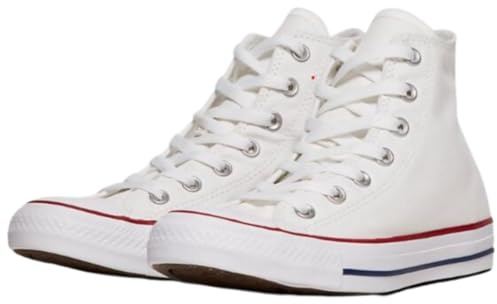 Mens Slip On Lace Up High Top Canvas Summer Trainers Pumps Sneakers Men Casual Comfy Shoes 6-11 (White, UK Footwear Size System, Adult, Men, Numeric, Medium, 8)