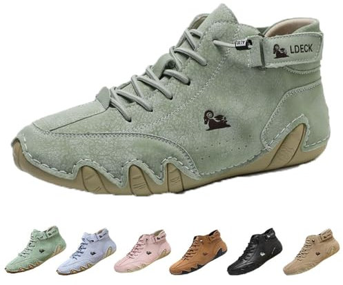 Pnedeodm 2025 New Alpaca Barfuss Schuhe Damen, Alpaca Hallux – Ergonomische & Schmerzlindernde Hallux Valgus Leder-Barfußschuhe (I, Erwachsene, 42, Numerisch, EU Schuhgrößensystem, M)