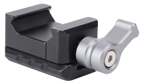NA para Sujetar, Libere Rápido la Abrazadera de Bloqueo de NA Al Riel con Hilo de 1/4 '' 3/8 '', Adaptador Estándar de NA a Sujeción para la Jaula de Fricción del Brazo del