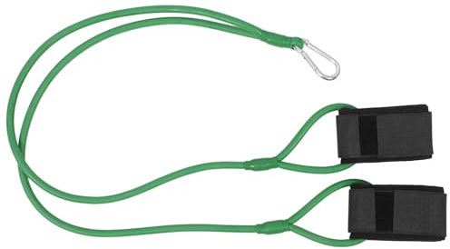 GLEAVI Banda de Resistencia de Látex Verde 4x9 Cm para Entrenamiento Multiusos, Cuerda Elástica de Gimnasio Portátil para Fitness y Ejercicios de Béisbol