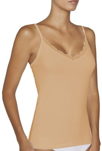 YSABEL MORA Camiseta Interior Lencera de Tirantes Finos Mujer | Algodón suave con elastano, toque de distinción, versátil y cómoda para cualquier ocasión