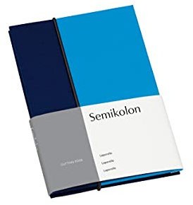 Semikolon 364855 Leporello Cutting Edge 12,2x17,7 cm - 13 Fotos 10 x 15 cm - Ziehharmonika-Fotobuch - marine aqua