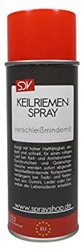 SDV Chemie Keilriemenspray 1x 400ml Belt Tensioner Keilrippenriemen Antriebsriemen Spray
