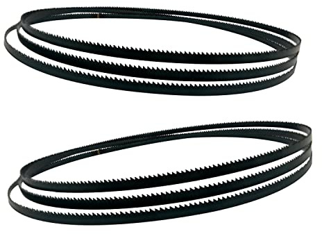 FOXBC 62 Inch x 1/4 Inch x 14 TPI Bandsaw Blades for Wen, Grizzly, Ryobi, Skil, Craftsman, Powertec 9 Bandsaw - 2 Pack