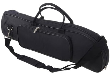 PETSOLA Bolsa para Trompeta con Correa para El Hombro, Bolsa para Instrumento de Viento para Conciertos, Regalo para Exteriores
