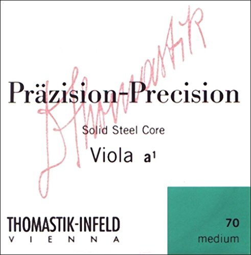 Thomastik Cuerda para viola 4/4 Precision - cuerda Sol núcleo de acero sólida, entorchado en acero-cromo, blanda