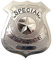 My Other Me - Placa de policía, 7 x 6 cm, color plata (Viving Costumes MOM02518