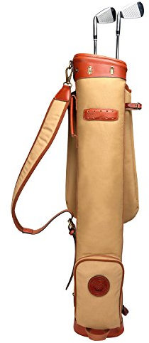 Tourbon Wasserdichte Canvas Golf Club Reisetasche mit weich gepolstertem Schultergurt