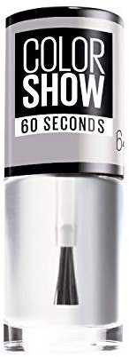 Maybelline New York Color Show Top Coat avec Paillettes/Particules Colorées 649 Clear Shine