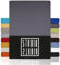 STUDIO Basic Spannbettlaken 200x200cm – Jersey-Spannbetttuch aus 100 % gekämmter Baumwolle – Grau – Öko-Tex Zertifiziert, bügelfrei & elastisch – für Matratzen 15–25 cm