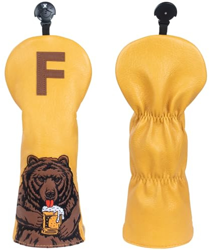 LZFAN Golf Club Head Cover Golf Head Cover Driver Headcover Fairway Wood Headcover Hybrid Club Head Cover (Fairway)