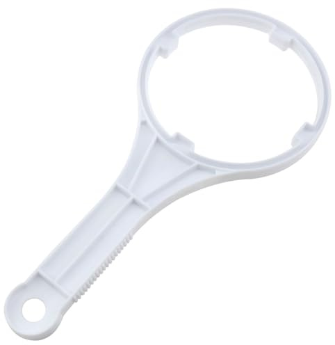 Lovelysp Whole House Water Filter Wrench Filter Canister Housing Wrench 10 inch Filter Bottle Wrench for 10 Reverse Osmosis Water Filter 1PCS