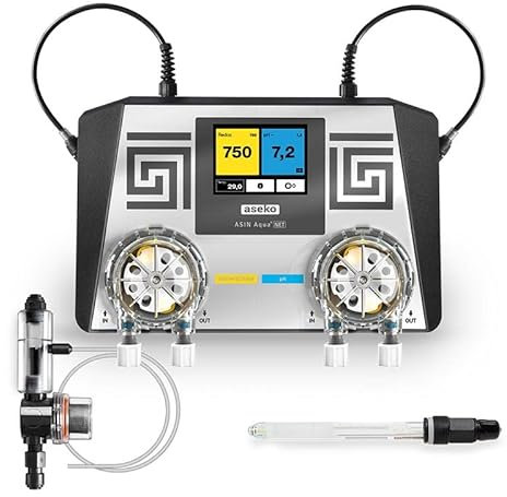 well2wellness® Pool Dosieranlage Mida.Sin pH/Redox Silber