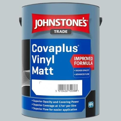 JOHNSTONES COVAPLUS MATT FROSTED SILVER 5L