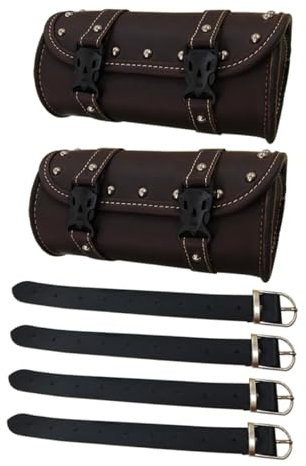 Zerodeko 2pièces Sacoche Latérale Étui à Outils pour De Rangement Coffre De Rangement Imperméable