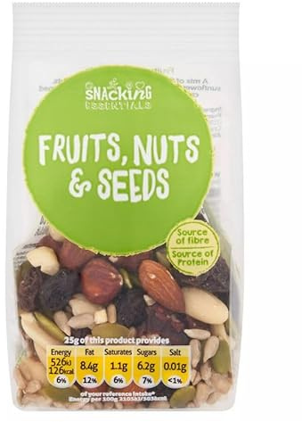 Snacking Essentials Fruit, Nuts & Seed Mix 100g - Box of 12