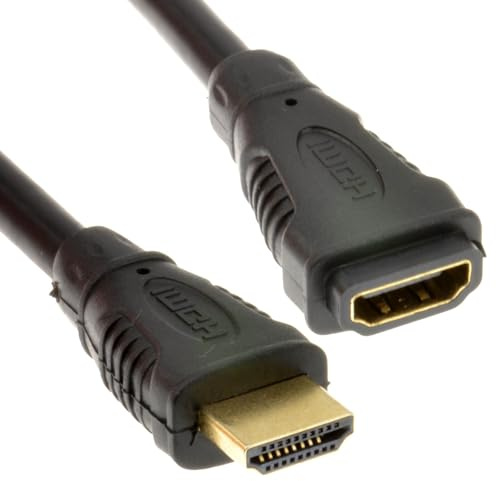 HDMI Verlängerung Anschlusskabel Männlich Zum Weiblich Hoch Geschwindigkeit Kabel 1080p HD TV 10 m [10 Meter/10m]