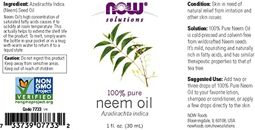 Now Foods Neem Oil - 1 oz. by Now Foods